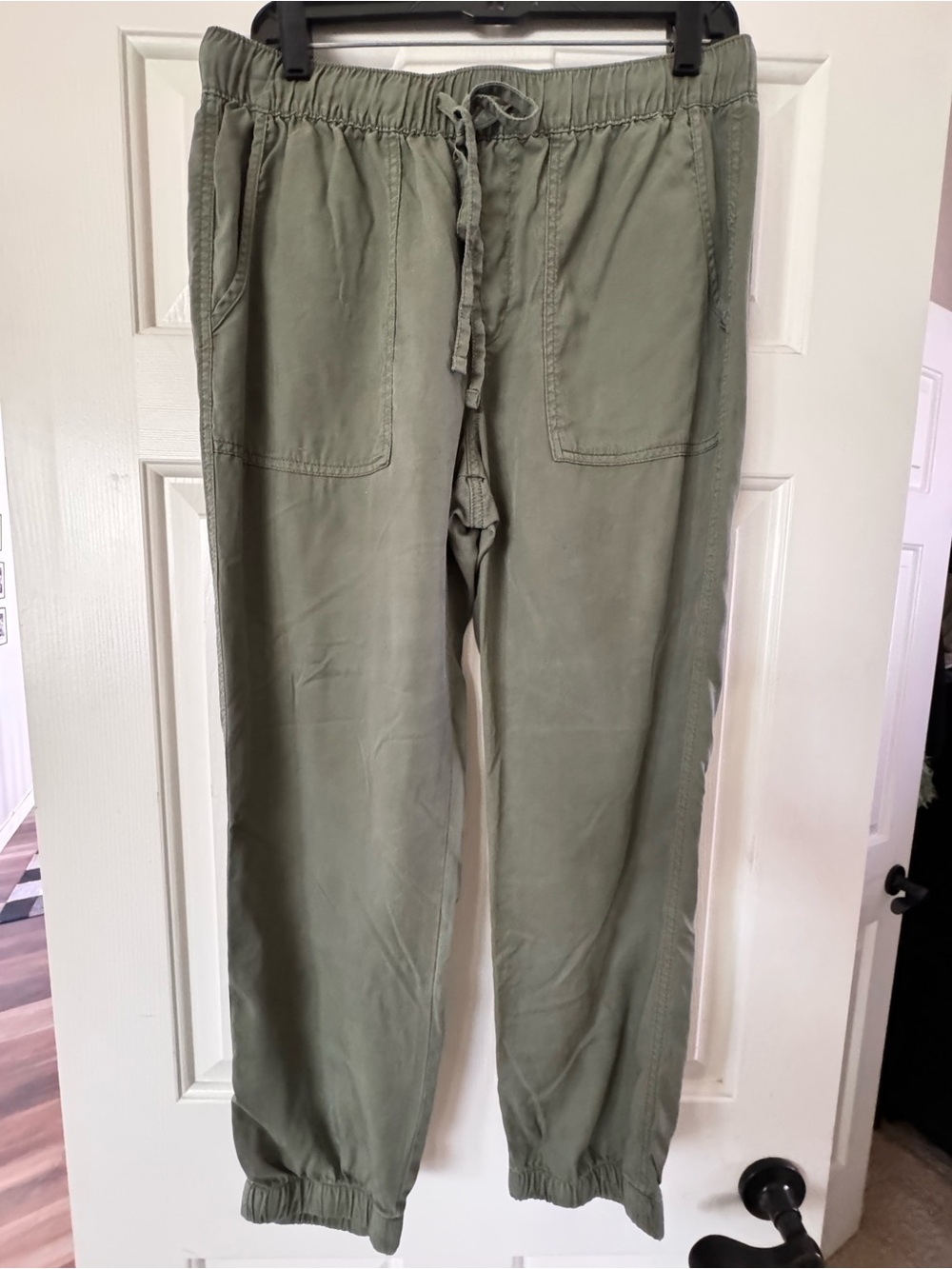 Sanctuary Olive Drawstring Jogger Pants